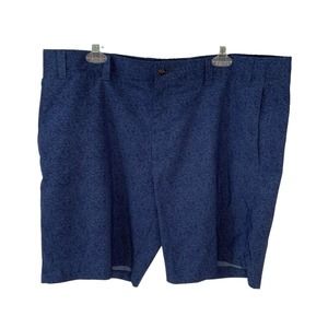 Callaway V Mens Two Tone Blue Golf Shorts Size 40 Flat Front Outdoor Casual‎